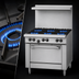 Thumbnail image #3 for Garland US Range U Series 36-Inch Commercial Gas Range with 6 Open Burners and Standard Oven