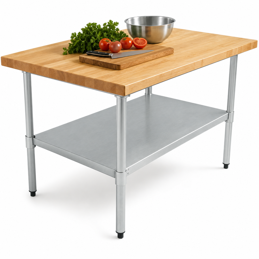 Wood Top Work Surface