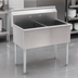 Thumbnail image #3 for Eagle Group Two-Compartment Utility Sink, No Drainboards, 61-3/8