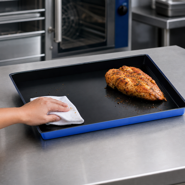 Product image #3 for Large Non-Stick Cook Tray for High-Speed Ovens
