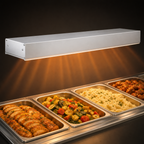 Thumbnail image #3 for Hatco Glo-Ray® GRAH-24 24-Inch Unlighted Single Infrared Strip Heater, Aluminum, 500W Tubular Metal Heating Rod