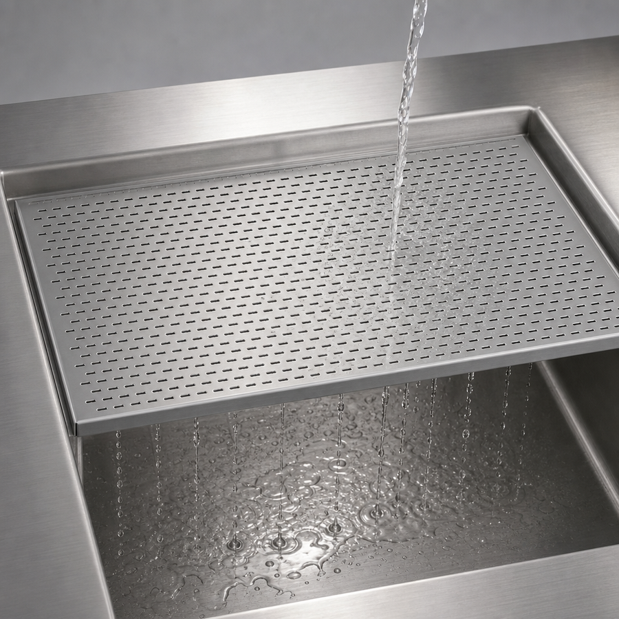 Perforated Stainless Top
