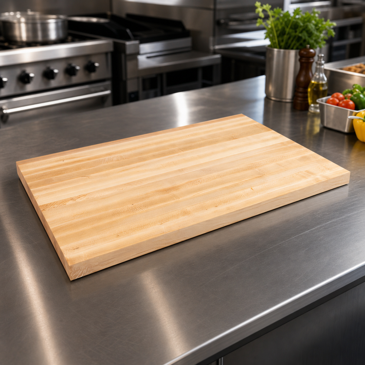 Product image #3 for John Boos Boos Block Edge Grain Northern Hard Rock Maple Kitchen Countertop, 36 Inch x 30 Inch x 1-1/2 Inch, Varnique Finish