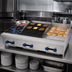 Thumbnail image #3 for Comstock-Castle 48-Inch Countertop Gas Hotplate/Griddle/Lava Rock Broiler Combination
