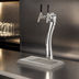 Thumbnail image #3 for Perlick Lucky Tower Air-Cooled Direct Draw Beer Dispensing Kit, 2 Faucets, Polished Chrome