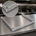 Thumbnail image #3 for Eagle Group 72-Inch x 21-Inch 3-Sided Double Truss Shelving Frame, Stainless Steel