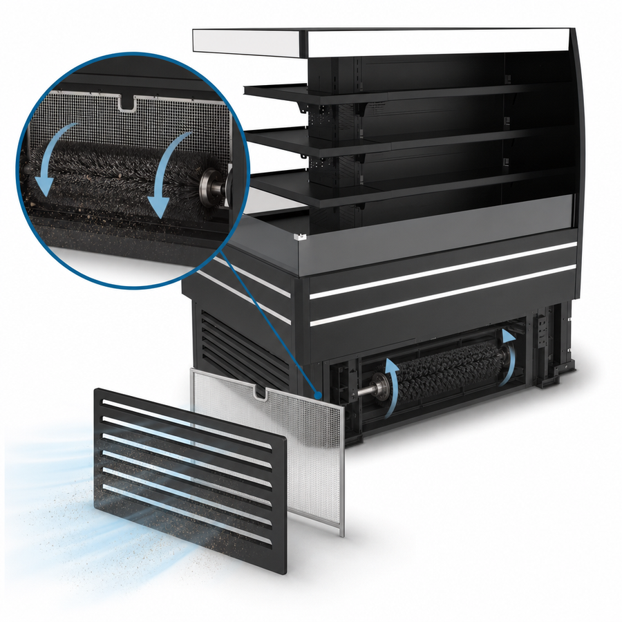 Self-Cleaning Condenser