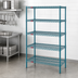 Thumbnail image #3 for EagleGard 5-Tier Starter Wire Shelving Unit, 24 x 21 x 86 Inches, Blue-Green Hybrid Epoxy Coated