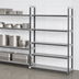 Thumbnail image #3 for Cambro Camshelving Elements XTRA 5-Tier Stationary Add-On Shelving Unit, 21