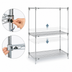 Thumbnail image #3 for Metro Super Erecta Super Adjustable Stationary Starter Wire Shelving Unit, 48