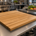 Thumbnail image #3 for Appalachian Red Oak Blended Edge Grain Kitchen Countertop, 24 x 25 x 1-1/2 Inch, Varnique Finish