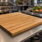 Thumbnail image #3 for John Boos Appalachian OKT-BL2425-V Red Oak Blended Edge Grain Kitchen Countertop, 24 x 25 x 1-1/2 Inch, Varnique Finish, No Backsplash