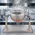 Thumbnail image #3 for Legion 10 Quart Tabletop Tilting Direct Steam Kettle, 2/3 Jacket
