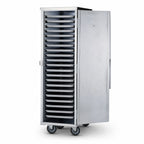 Thumbnail image #3 for Dinex DXP922 Aluminum Transport Cabinet, Solid Door, 22-Pan Capacity for 18" x 26" Pans, Non-Insulated