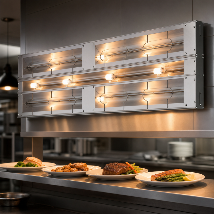 Product image #3 for Hatco Glo-Ray® 84-Inch Lighted Infrared Strip Heater