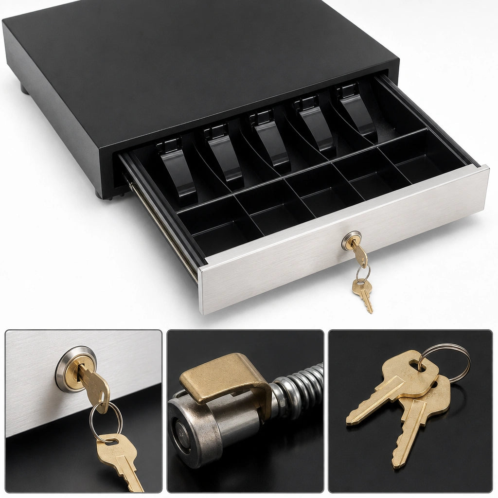 Spring Bolt Flat Key Lock