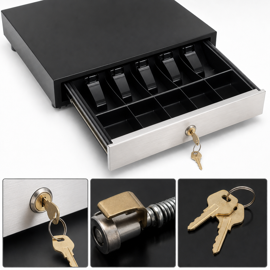 Spring Bolt Flat Key Lock