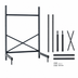Thumbnail image #3 for Metro SmartLever 30-Inch Wide x 21-Inch Deep Cantilever Shelving Starter Unit Base Kit