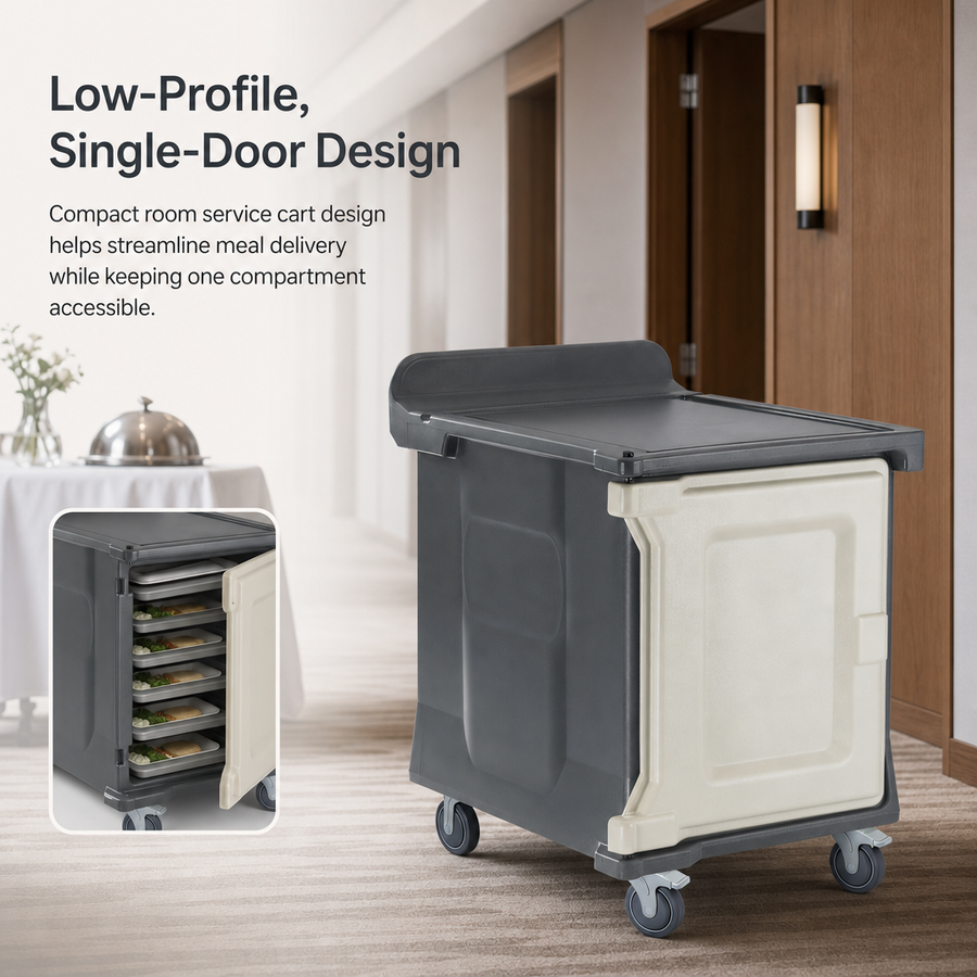 Low-Profile, Single-Door Design