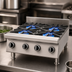 Thumbnail image #3 for Garland Starfire 24-Inch Heavy-Duty Countertop Gas Hot Plate with 4 Open Burners
