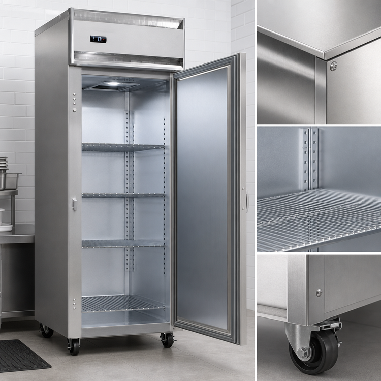 Product image #3 for Continental Refrigerator 1FENSA One-Section Extra-Wide Reach-in Freezer