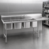 Thumbnail image #3 for Eagle Group 314 Series 3-Compartment Stainless Steel Commercial Sink with Right Drainboard
