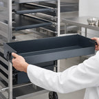 Thumbnail image #3 for Quantum TT-CT15 Closed-Front Removable Tray for Tray Truck System, 36" W x 15" D x 6" H, Black Steel
