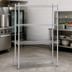 Thumbnail image #3 for Advance Tabco Special Value Series 4-Shelf Wire Shelving Unit, 72 x 14 x 74 Inches, Chrome Finish