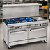Thumbnail image #3 for Southbend Ultimate 60-Inch Gas Restaurant Range with 6 Open Burners, 24-Inch Griddle, and 2 Convection Ovens