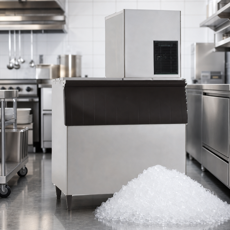 Product image #3 for Hoshizaki F-1002MLJ Flake-Style Remote Air-Cooled Ice Maker, 22 Inch Wide