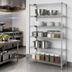 Thumbnail image #3 for Quantum Stationary Wire Shelving Starter Kit, 54