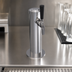 Thumbnail image #3 for Krowne Single Faucet Glycol-Cooled Countertop Beer Tower, 12 Inch High, Brushed Stainless Steel