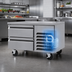 Thumbnail image #3 for Southbend Platinum Series 120-Inch Low-Height Self-Contained Freezer Base with 8 Self-Closing Drawers