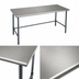 Thumbnail image #3 for Eagle Group BlendPort Deluxe Series Stainless Steel Work Table with Galvanized Base, 48 x 30 Inches