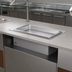 Thumbnail image #3 for Hatco Built-In Rectangular Insulated Heated Well with Drain, Full-Size Pan, Thermostatic Controls, 1650W