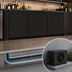 Thumbnail image #4 for Perlick Low Height 3-Door Remote Back Bar Refrigerator, 72 Inch, Black Exterior