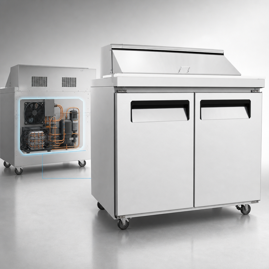 Rear-Mounted Self-Contained Refrigeration