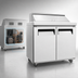 Thumbnail image #3 for Juneau 36-Inch Two-Section Refrigerated Prep Table with Rear-Mounted Self-Contained Refrigeration