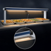 Thumbnail image #3 for Hatco Glo-Ray Designer Dual Strip Heater with Lights, 69-1/2 Inch W, Aluminum, 2.62 kW