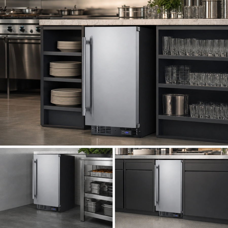 Flexible Undercounter Installation