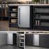 Thumbnail image #4 for Summit Commercial 15-Inch Undercounter All-Freezer with Stainless Steel Door and Black Cabinet