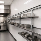 Thumbnail image #3 for Metro qwikTRAK BTS16NA HD 16-Foot Aluminum Shelving Track Set