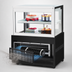 Thumbnail image #4 for Turbo Air 35-3/8-Inch Refrigerated Bakery Display Case, 9 Cu. Ft., Self-Contained, Full-Service, White/Black Powder-Coated