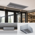 Thumbnail image #3 for Berner Architectural Recessed 16 96-Inch Electric Heated Air Curtain, 2-Motor, 1-Phase, Intelliswitch Touchscreen
