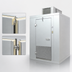Thumbnail image #3 for Arctic Industries Blue Line Indoor Walk-In Freezer with Floor, 10' x 6', Self-Contained Refrigeration
