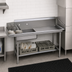 Thumbnail image #3 for John Boos 36-Inch Straight Soiled Dishtable with 20 x 20 x 8 Pre-Rinse Sink, Right-to-Left Operation