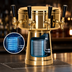 Thumbnail image #3 for Micro Matic Mushroom 4-Faucet Countertop Glycol-Cooled Draft Beer Tower, 12-Inch Diameter, Polished Brass Finish