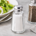 Thumbnail image #3 for Winco 2 oz. Paneled Glass Salt and Pepper Shaker with 18/0 Stainless Steel Mushroom Top