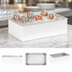 Thumbnail image #4 for Cal-Mil White Classic Wood Ice Housing, 12 x 20 x 6 Inches