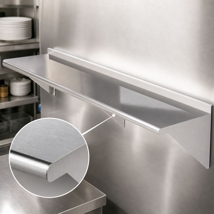 18-Gauge Stainless Steel Construction